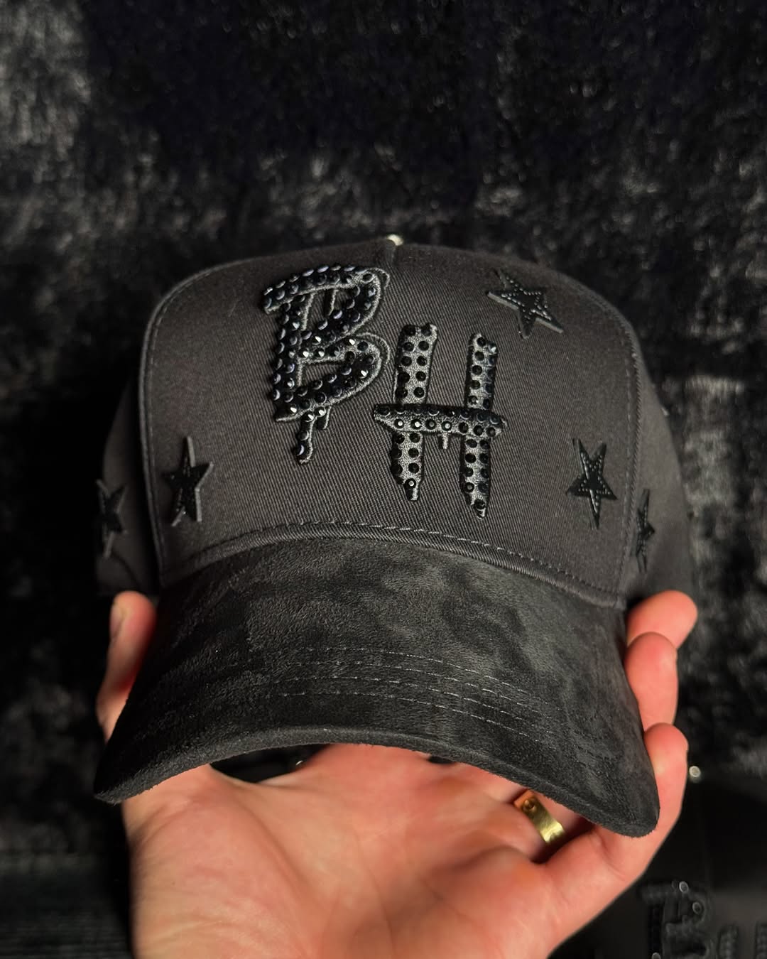 Black BH Star Cap