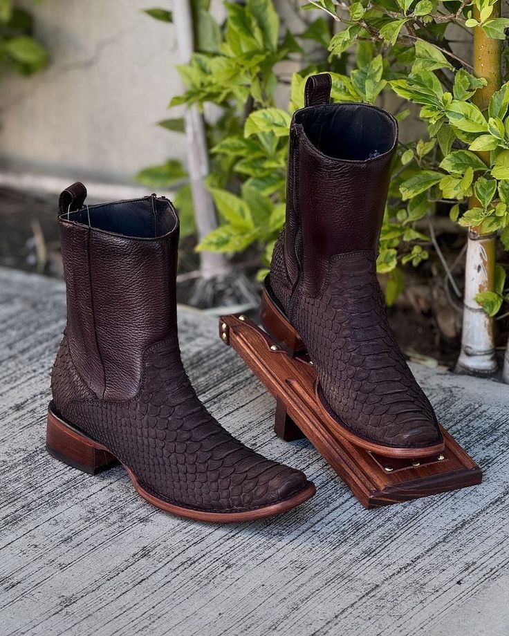 Men's Original Python Cowboy Boots